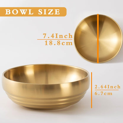 7.4 INCH Decorative Bowl, Key Bowl for Entryway Table, Key Holder Bowl, Decorative Bowls for Home Decor(Gold)2