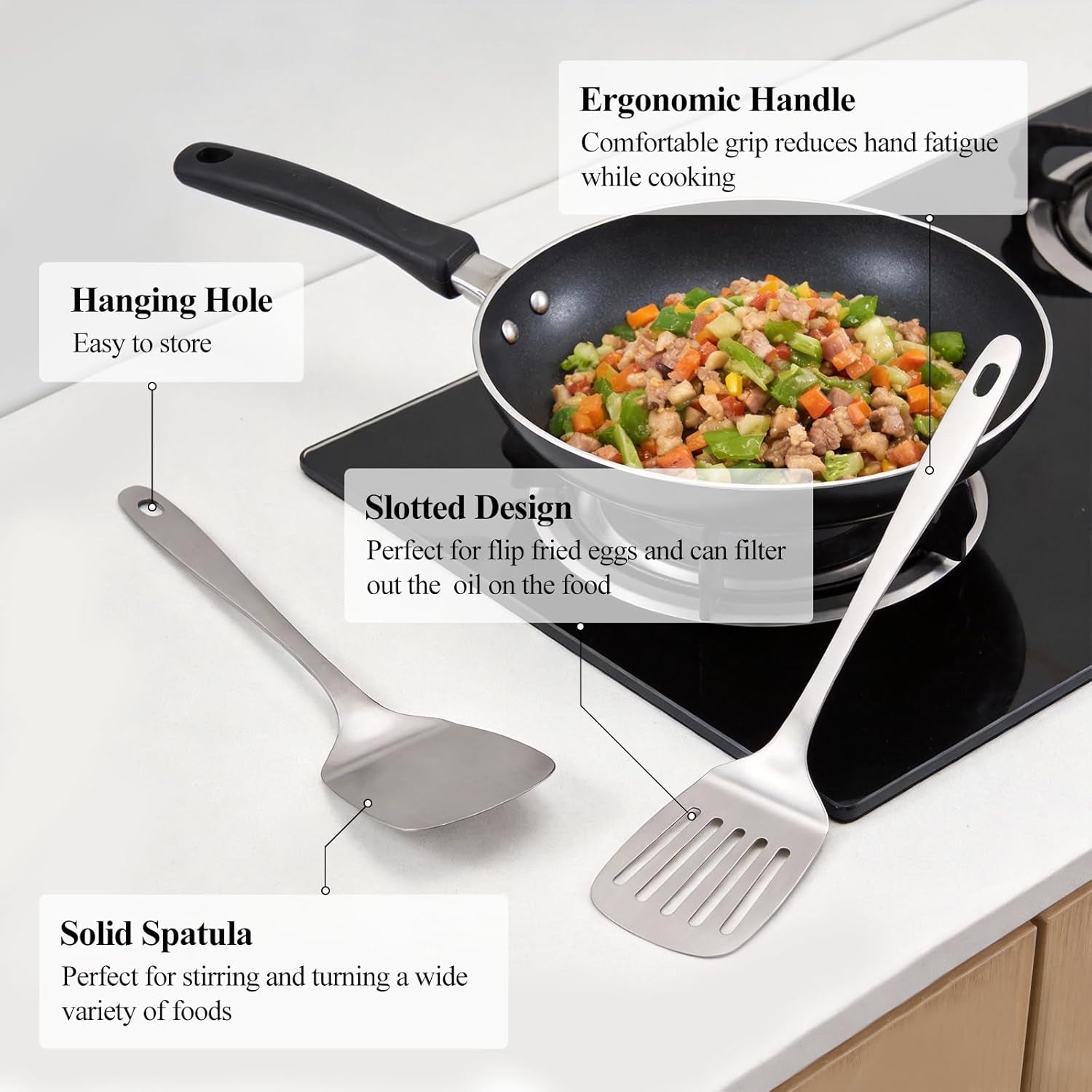 2pcs-stainless-steel-spatula-set-solid-slotted-turner-heat-resistant-heavy-duty-kitchen-utensils-dishwasher-safe-for-flipping-fish-eggs-pancakes-everyday-kitchen-cooking