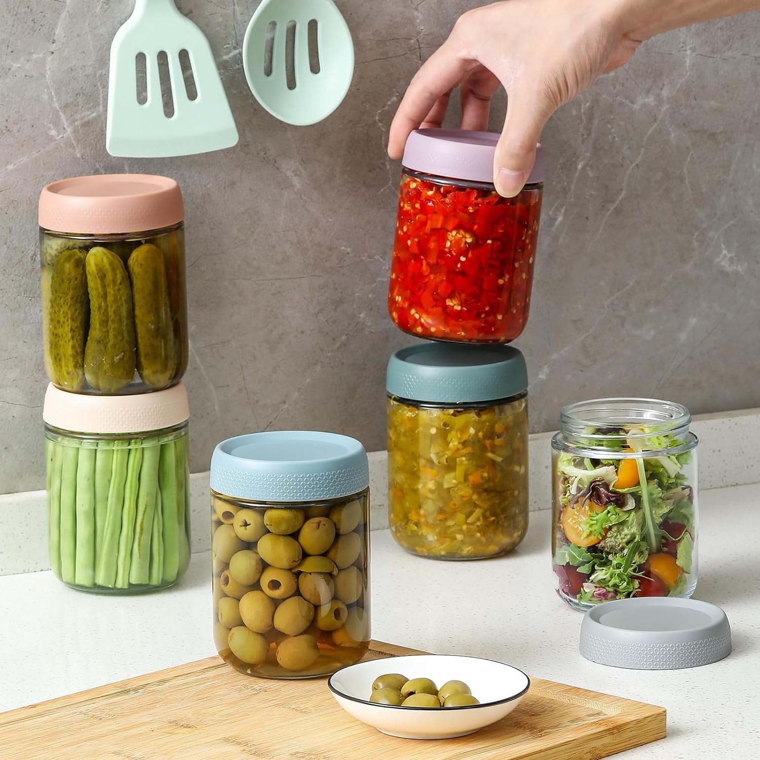 6-pack-16-oz-overnight-oats-containers-with-lids-glass-jars-with-airtight-lids-wide-mouth-mason-salad-jars-glass-food-storage-containers-for-snacks-yogurt-spice-sugar