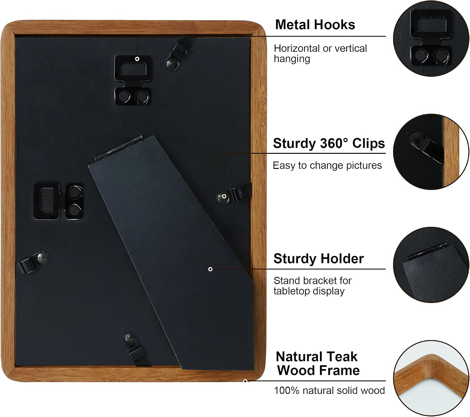 5x7-picture-frame-natural-teak-wood-with-mat-for-4x6-original-natural-solid-wood-5-by-7-photo-frames-with-tempered-glass-cover-for-wall-and-tabletop-display