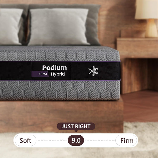 Firm Queen Mattress 12 Inch, Cooling Mattress with 365-Night Trial4