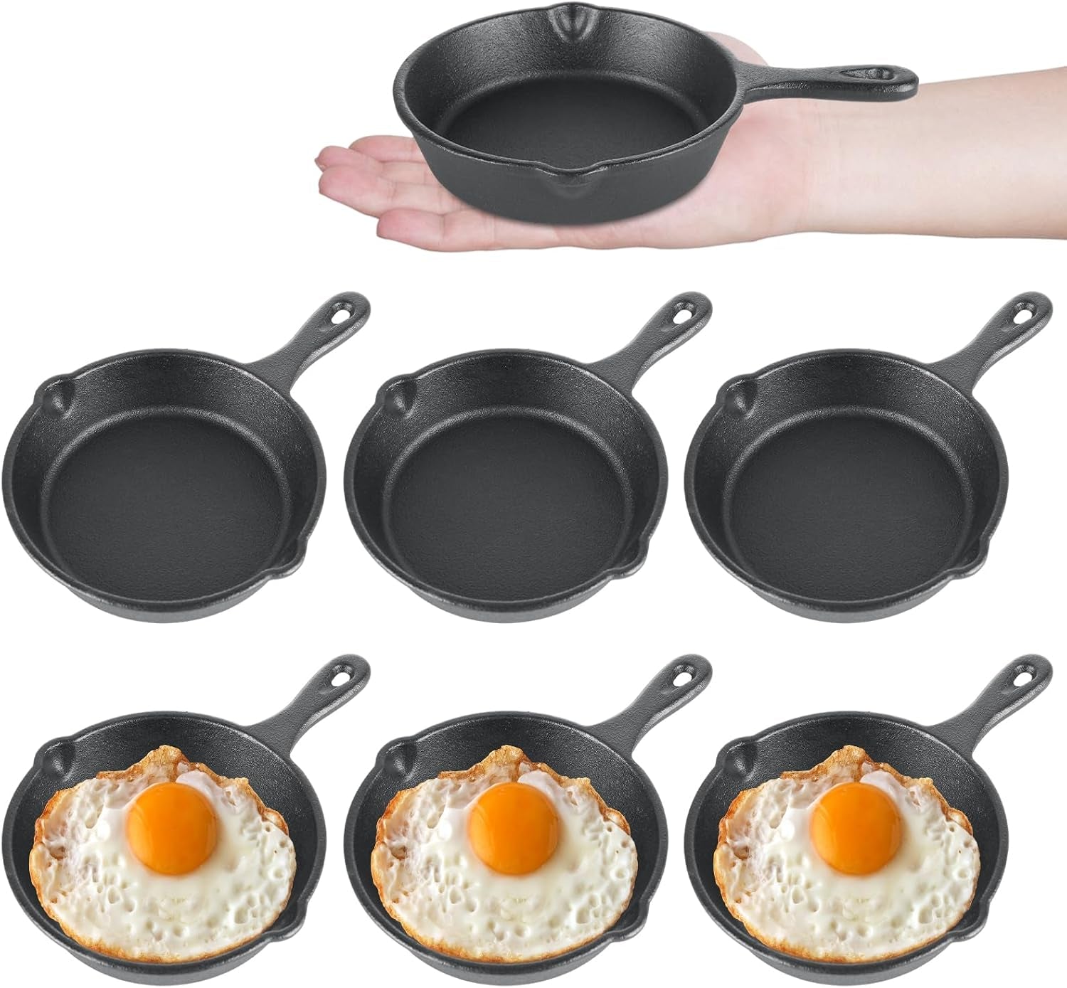 6-pack-mini-cast-iron-skillet-4-inch-small-cast-iron-frying-pan-pre-seasoned-cast-iron-skillet-set-black-non-stick-mini-egg-frying-pan-for-stove-oven-grill-safe-indoor-and-outdoor-use