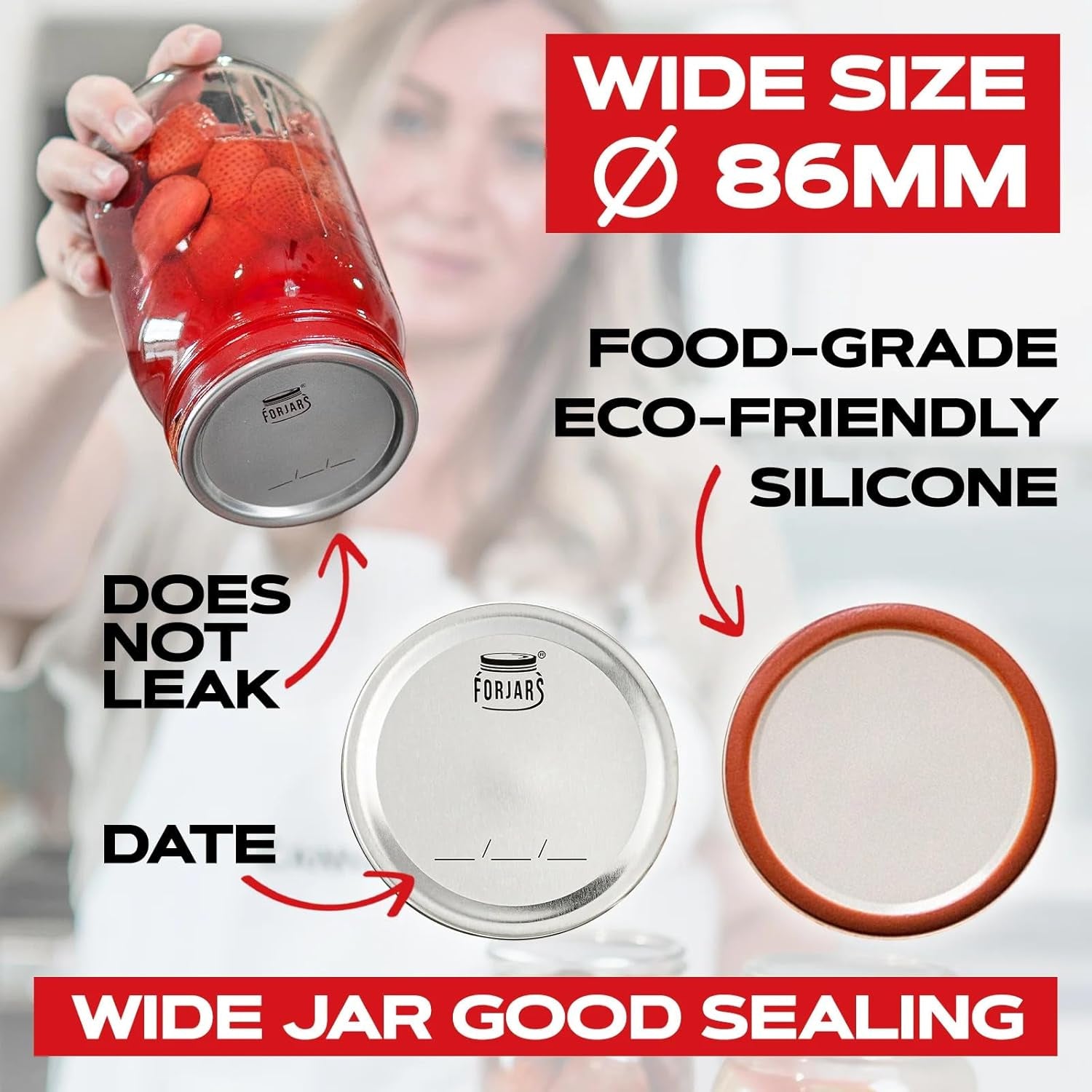 wide-mouth-canning-lids-100-pack-create-airtight-seals-on-mason-jars-to-preserve-food-for-meal-prep-emergency-food-storage-3-4-in-metal-lids-with-silicone-seals-canning-supplies