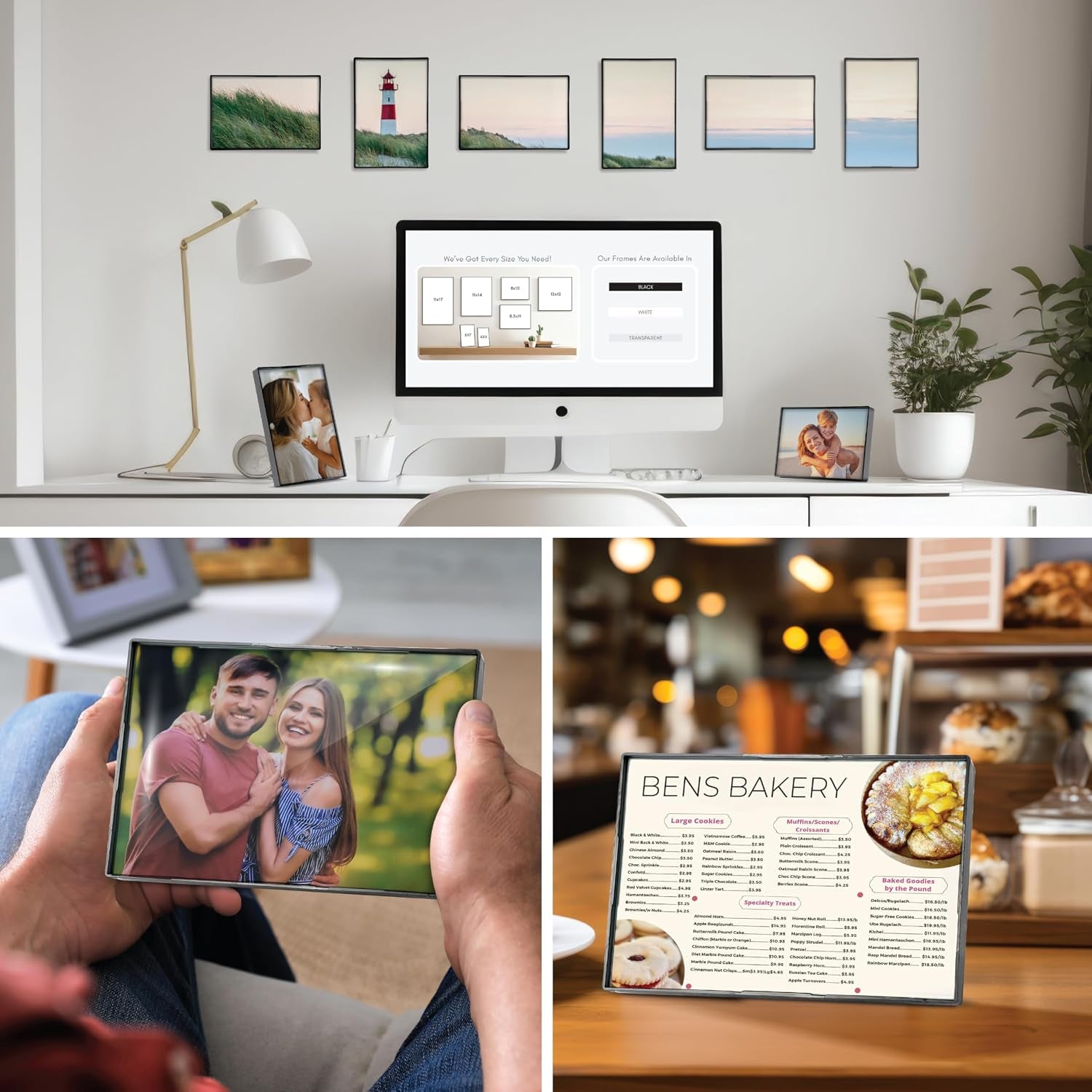 4x6-picture-frame-set-black-4x6-frames-for-photos-artwork-and-postcards-bulk-pack-of-12-black-picture-frames-with-front-loading-glass-vertical-horizontal