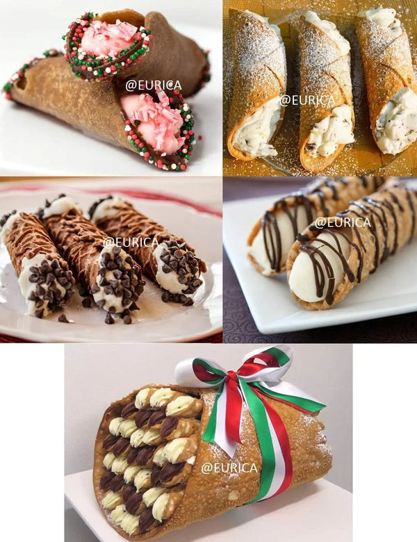 Cannoli Tubes, 5 Inch Large Stainless Steel Cannoli Forms Non-Stick Cream Horn Danish Pastry Molds for Croissant Shell Cream Roll Pack of 157