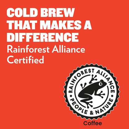 Cold Brew Coffee, Espresso Blend, Dark Roast Brewed Low and Slow, Unsweetened, Black Coffee, 48 FL OZ Bottle7