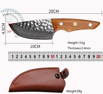 Meat Cleaver, 67 Layer Damascus Steel Kitchen Knives Steak Utility Knife Sushi Professional Cooking Tools with Sheath(1Pcs)2