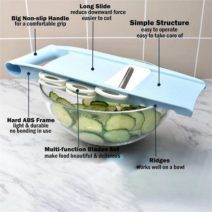 Manual Vegetable Fruit Slicer Multifunctional Kitchen Grater Potato Cutter8