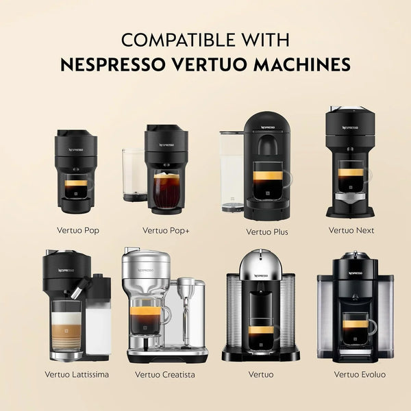 Nespresso Vertuo, Espresso, Bold Variety Pack, 40-Count Espresso Pods | Capsules Medium and Dark Roast Coffee Pack of 15