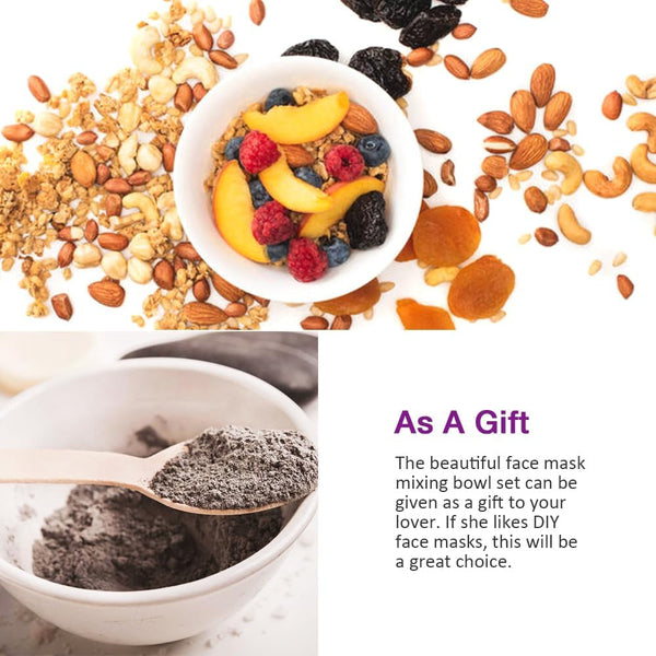 Silicone Mixing Bowl for Melting Chocolate, 6PCS6
