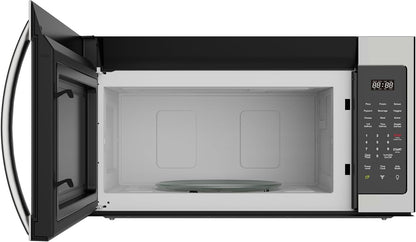 HOME 1.7 Cu. Ft. Over-The-Range Microwave Oven, 1000W Stainless Steel Microwave with 300 CFM Vent Fan, Ductless Installation, LED Display, Auto Cook Presets & Child Lock11