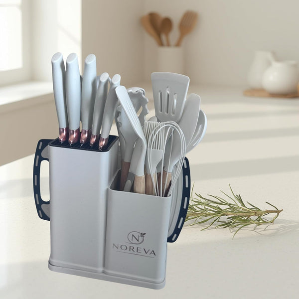 Kitchen Knife & Silicone Utensil Set (Random Assorted Colors) | Kitchen Knife & Silicone Utensil Set (Random Assorted Colors)4