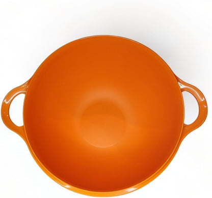 Thatsa Mega Bowl Mixing Bowl 42 Cups 10L Bright Orange with White Seal3