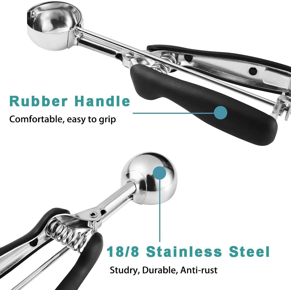 cookie-scoop-2-tablespoon-size-40-cookie-dough-scoop-2-tbsp-30-ml-1-oz-cookie-scoops-for-baking-spring-loaded-18-8-stainless-steel-comfortable-grip