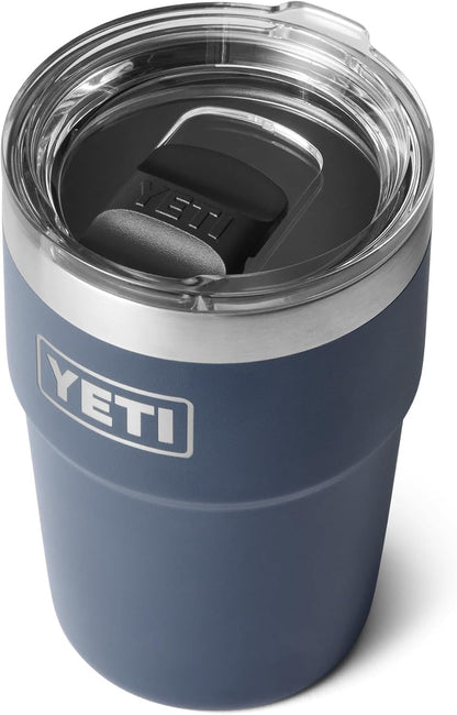 Rambler 16 Oz Stackable Tumbler, Vacuum Insulated, Stainless Steel with Magslider Lid3