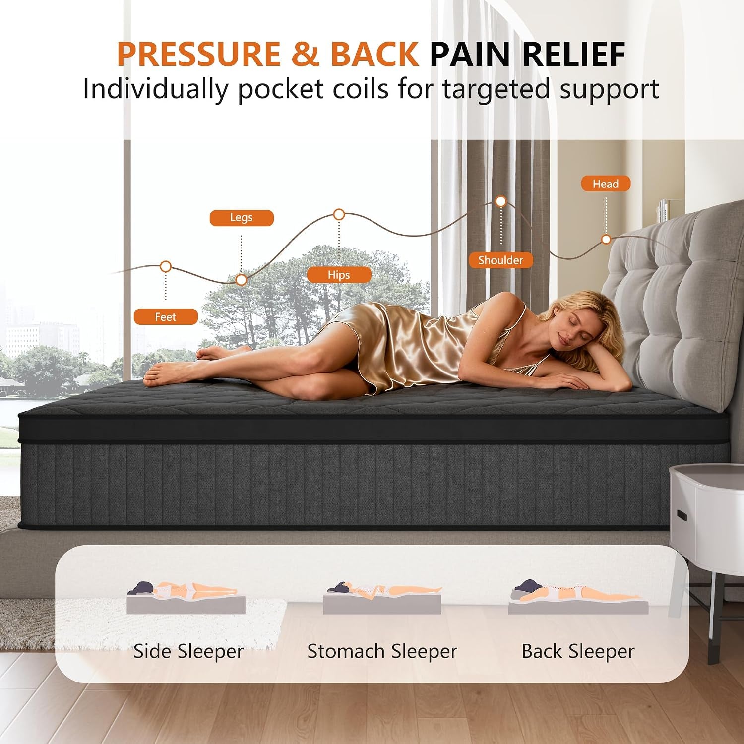 hybrid-twin-mattress-12-inch-for-pressure-relief-medium-firm