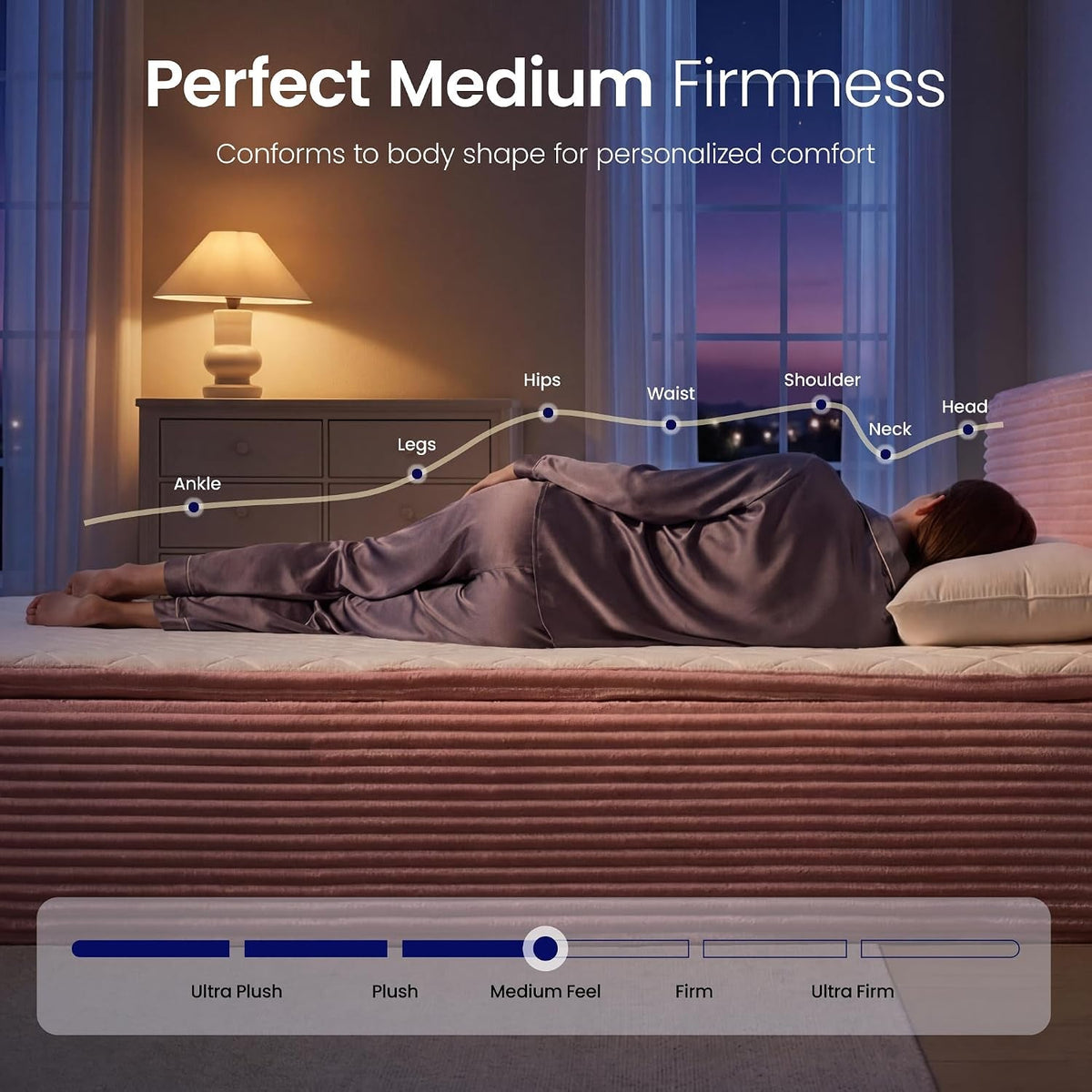 queen-boneless-bed-frame-with-mattress-16-inch-memory-foam-mattress-with-plush-fabric-upholstered-bed-frame-platform-no-assembly-required-cool-night-relieve-pressure-with-medium-support-pink