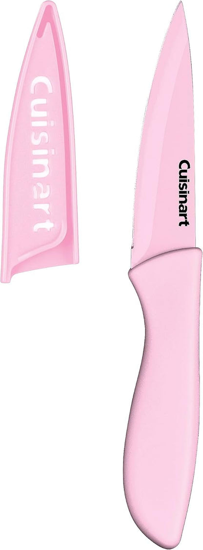 10Pc Ceramic Coated Color Knife Set - Pink for BCRF, C55-10PCPK6