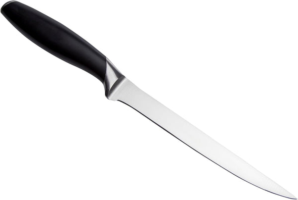Titan Series 6-Inch Flexible Boning Knife - Precision Crafted with High-Carbon Japanese Stainless Steel and Ergonomic Black Handle, Complete with Polypropylene Sheath3