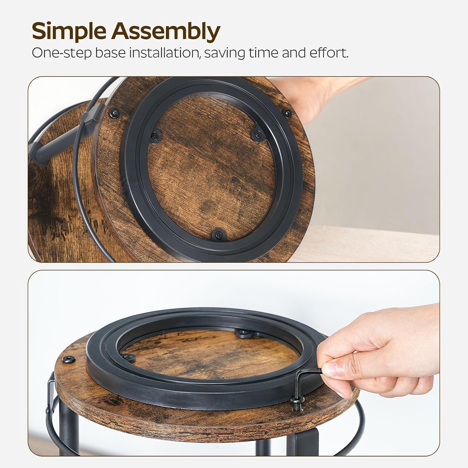 spice-rack-set-of-2-lazy-susan-organizer-2-tier-turntable-organizer-rotating-spice-rack-organizer-for-cabinet-compact-and-versatile-for-kitchen-countertop-rustic-brown-sr22l2br