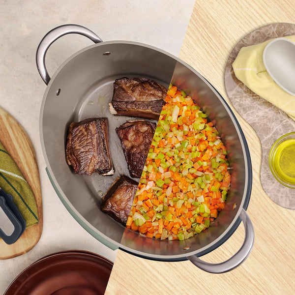 Multi 10-In-1 7Qt Multicooker, Non-Toxic, Nonstick Coating, Slate5