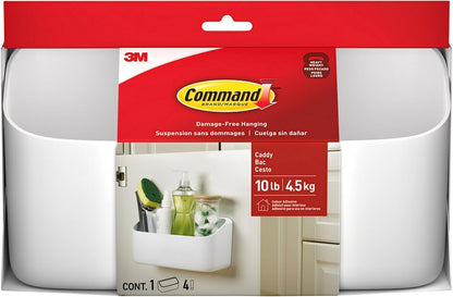 Command Organizing Caddy, 1 Caddy, 4 Large Strips1