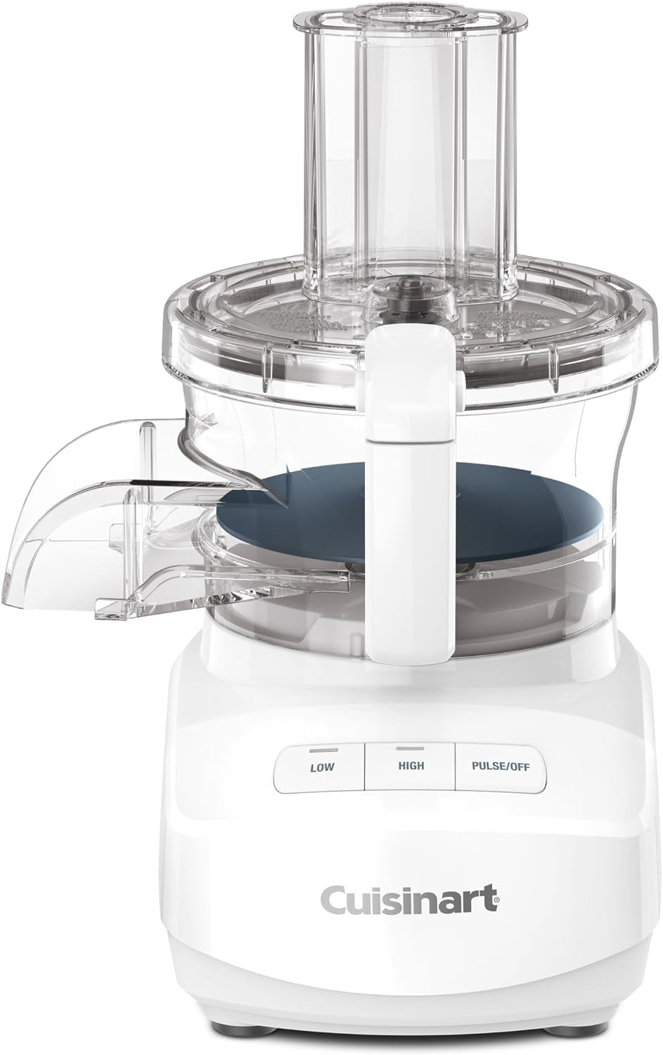9-cup-continuous-feed-food-processor-with-fine-and-medium-reversible-shredding-and-slicing-disc-universal-blade-continuous-feed-attachment-and-in-bowl-storage-white