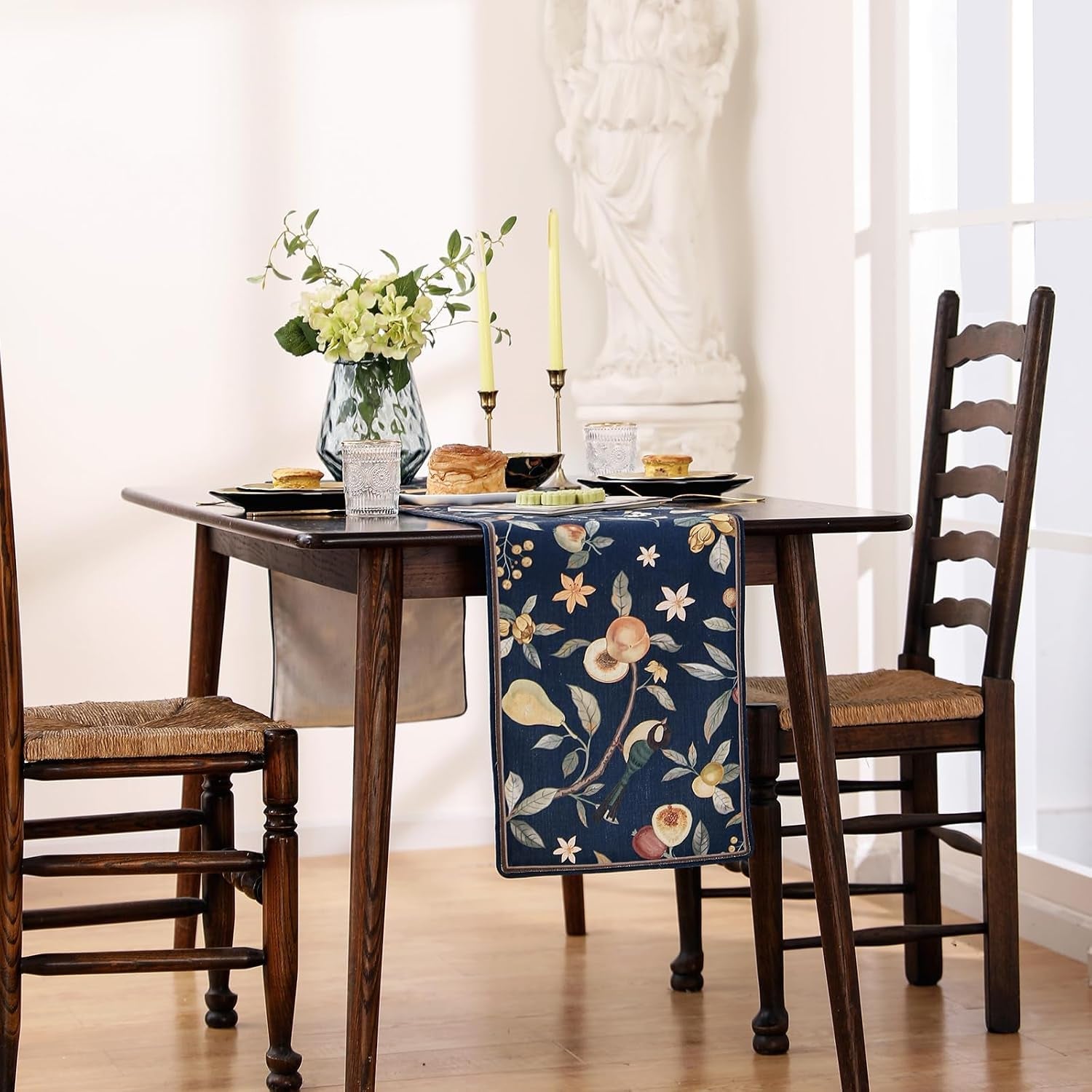 designer-vintage-linen-long-table-runner-102x12-deweya-blue