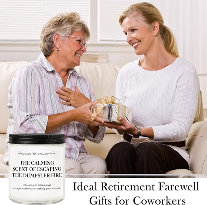 Farewell Gifts for Coworkers, Retirement Going Away Goodbye Candle7
