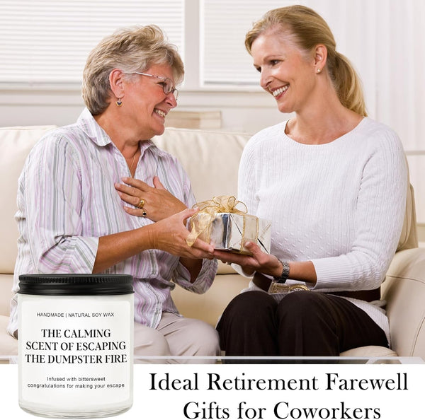 Farewell Gifts for Coworkers, Retirement Going Away Goodbye Candle7
