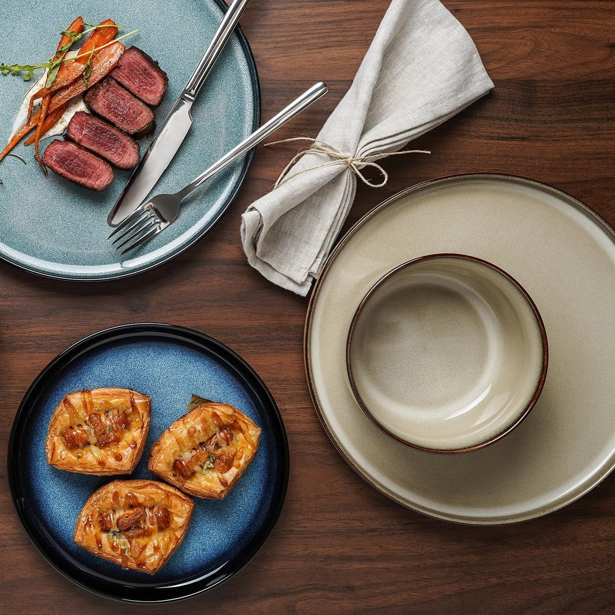 stoneware-dinnerware-sets-for-4-reactive-glaze-beige