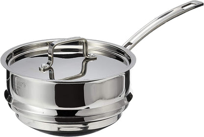 MCP111-20N Multiclad Pro Stainless Skillet, 20-Cm, Universal Double Boiler W/Cover2
