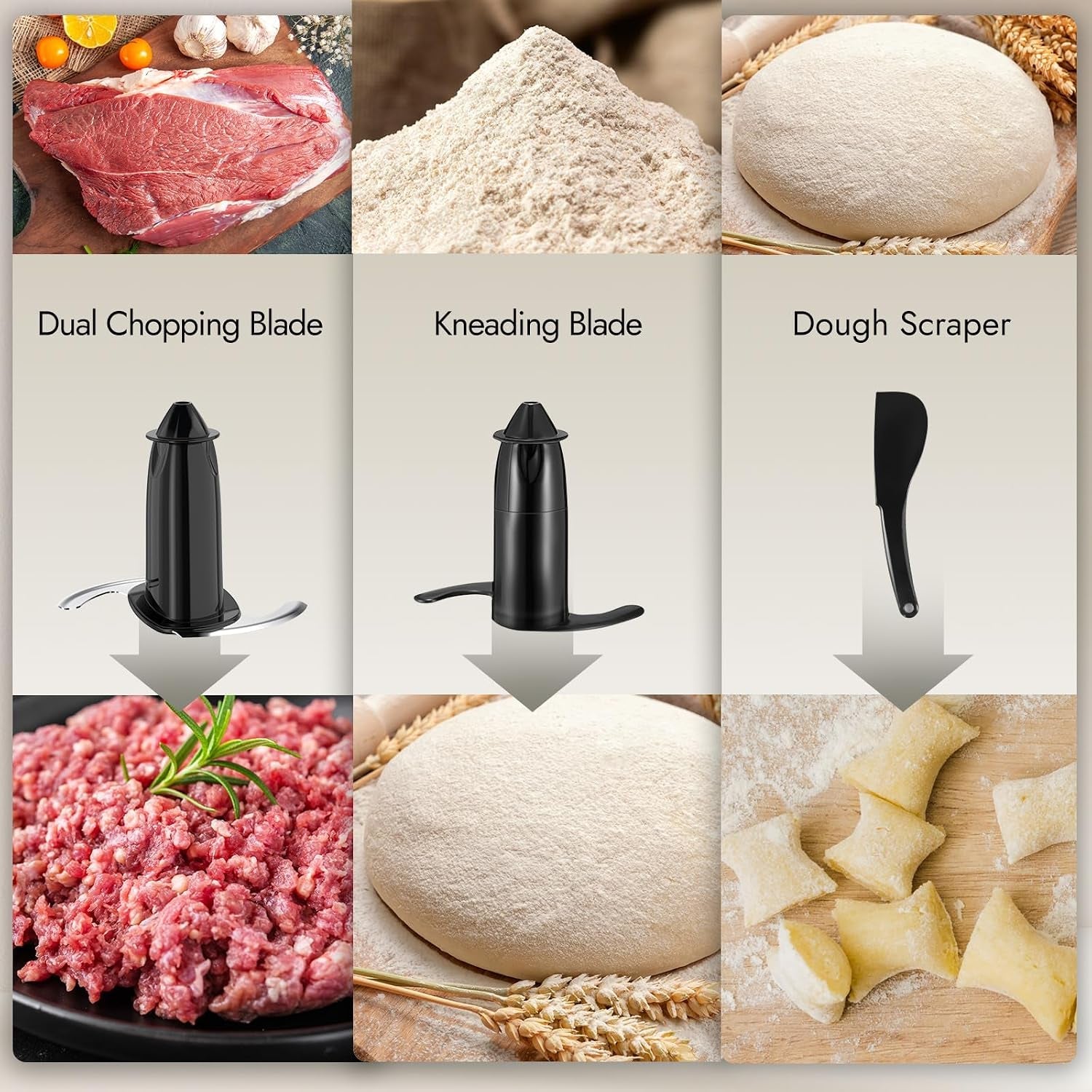 12-cup-food-processor-and-vegetable-chopper-600w-electric-food-chopper-for-slicing-shredding-chopping-pureeing-dough-baby-food-maker-large-feed-chute-dishwasher-safe-bowl-600w-electric-food-chopper-with-triple-safety-lock-baby-food-maker-large-feed-chute-and-dishwasher-safe-removable-bowl