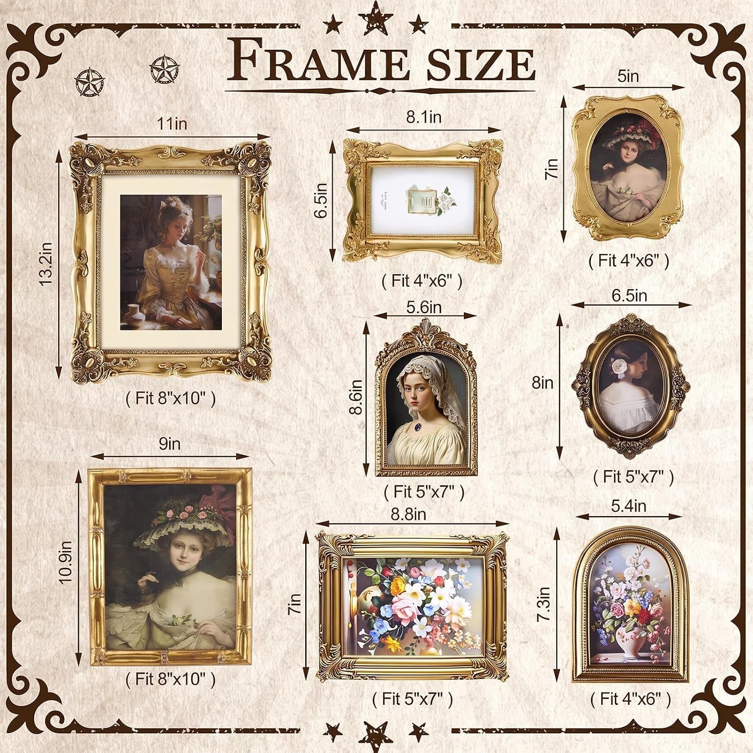 8-pcs-vintage-picture-frames-set-for-gallery-wall-antique-gold