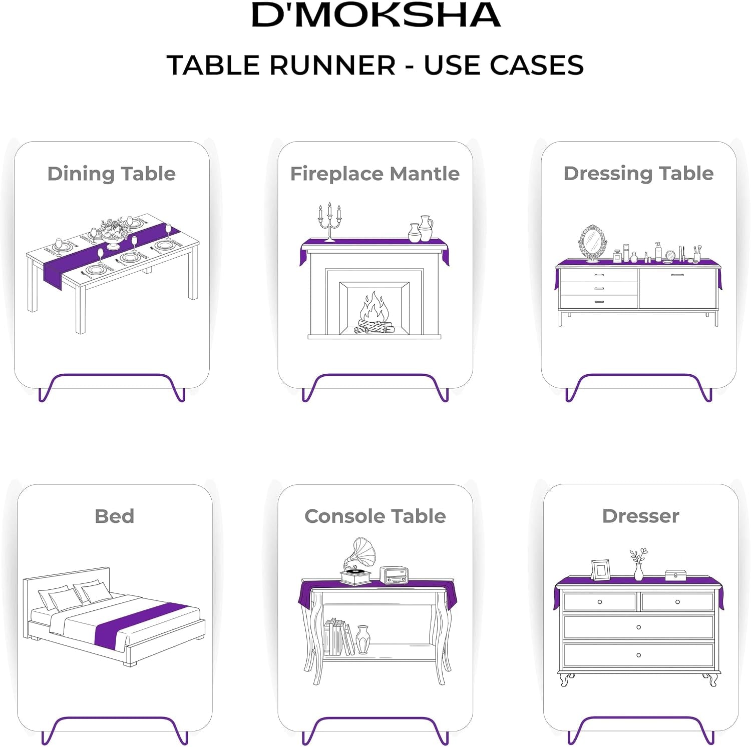 classic-linen™-by-dmoksha-ivory-table-runner-72-inches-long-100-pure-linen-14-x-72-inch-table-runner-for-dresser-dining-fall-weddings-outdoor-hosting
