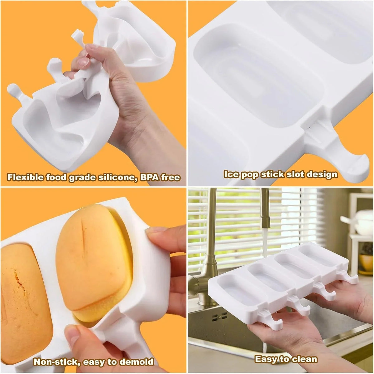 cake-pop-mold-kit-cakesicle-molds-silicone-with-wooden-sticks-bags-2-pack-8-cavities-cake-pop-maker-supplies-accessories-baking-tools-for-home-baking-desserts-parties-food-grade-silicone