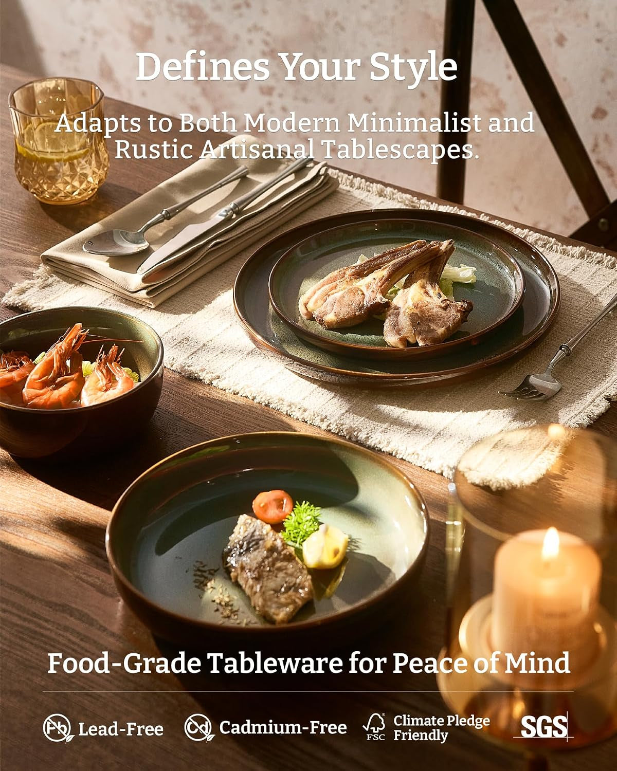 milkyway-12-piece-stoneware-dinnerware-set-moss-green-cocoa