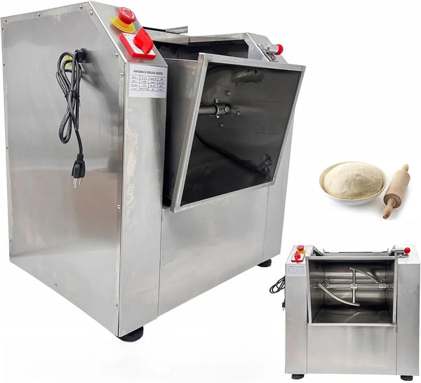 110V Commercial Dough Mixer Machine 25 KG Kneading Capacity Electric Food Mixer Flour Mixer 2200W/2.95HP for Dough Mixing Kneading1