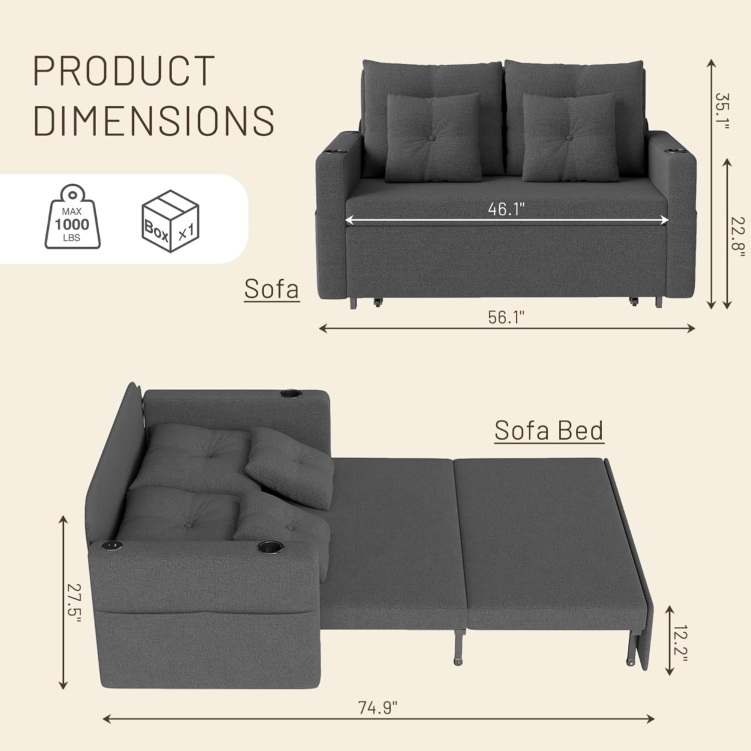 3-in-1-sofa-bed-56-convertible-pull-out-couch-loveseat-sleeper