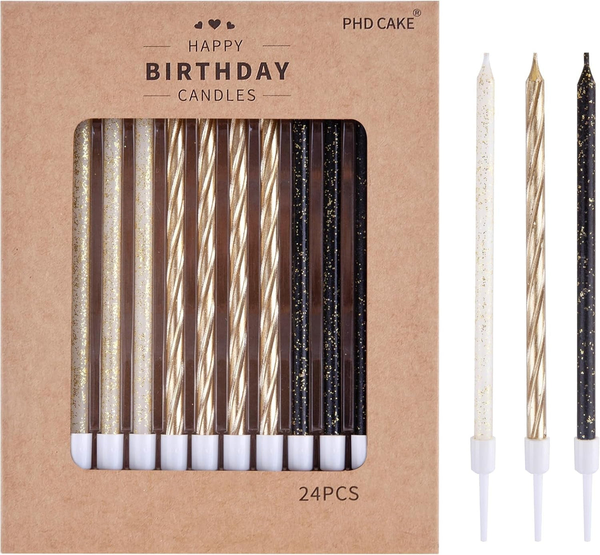 gold-black-white-long-thin-birthday-candles-cake-candles-birthday-parties-wedding-decorations-party-candles