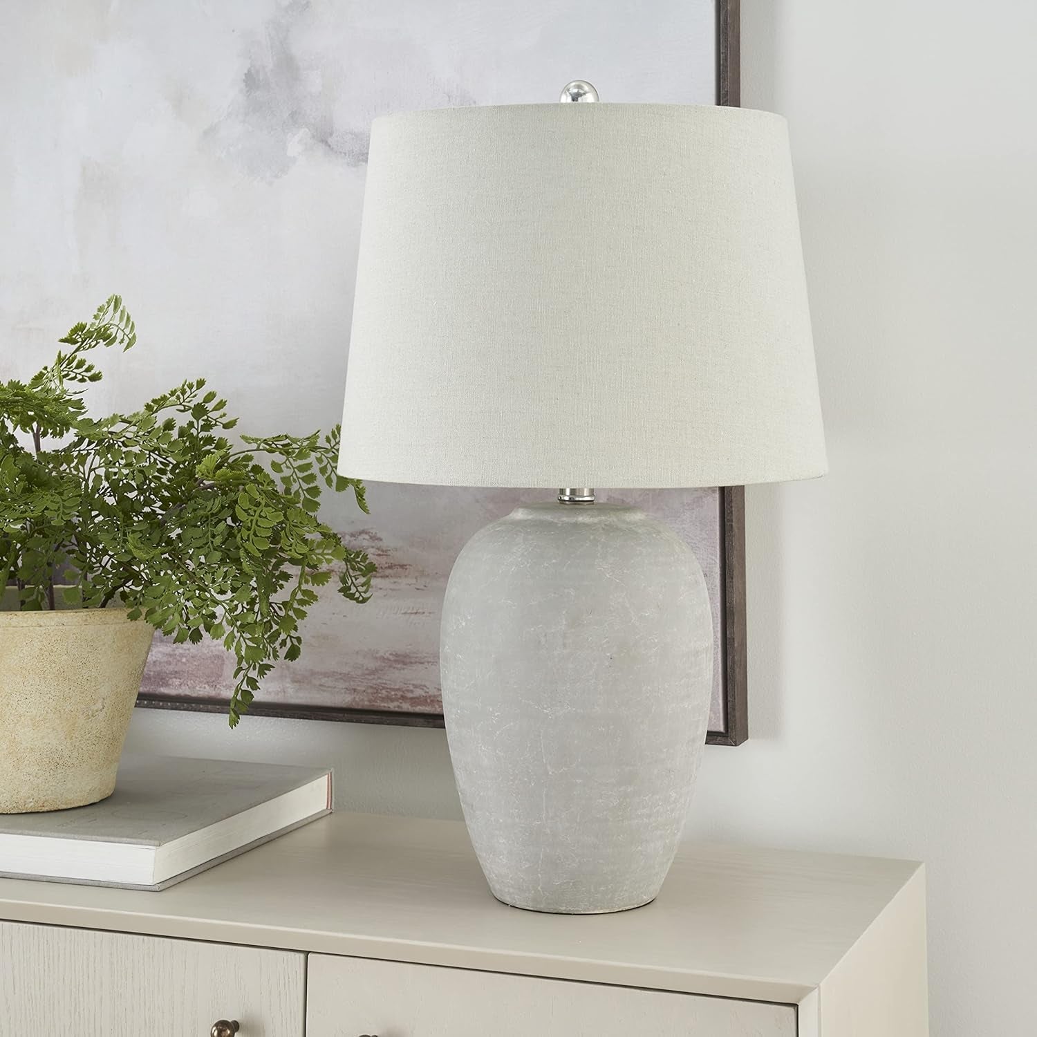 home-23-vintage-grey-white-washed-ceramic-pot-table-lamp-for-bedroom-living-room-dining-office-with-grey-shade