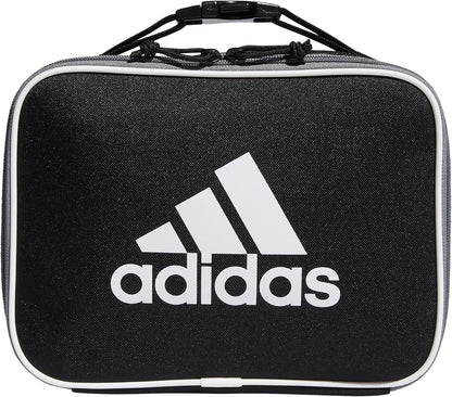 Adidas Foundation Insulated Lunch Bag, Black/White, One Size1