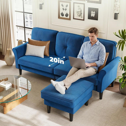 Sofa Couch, 83" Sofas for Living Room, Soft Couches for Living Room3