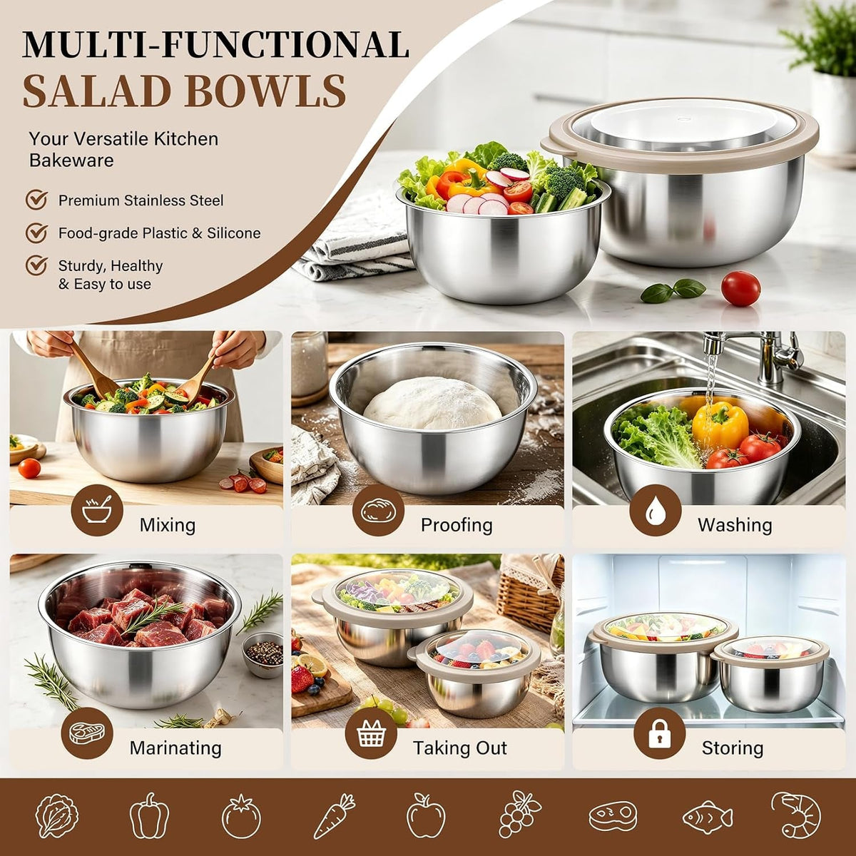 mixing-bowls-with-lids-set-of-3-khaki-stainless-steel-salad-bowl