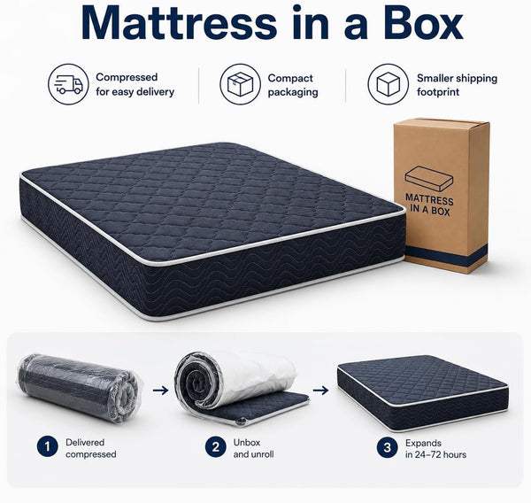 Twin Size Memory Foam Mattress, 6 Inch Bed Mattress in a Box Water-Resistant7