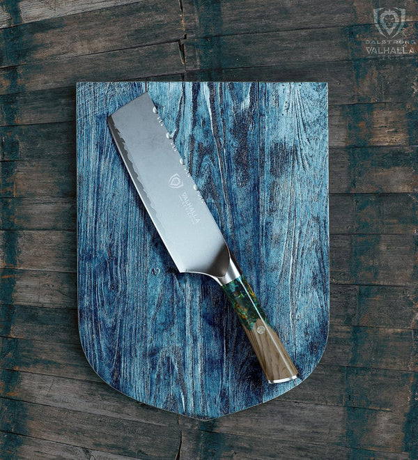 Valhalla 7" Nakiri Vegetable Cleaver - Japanese Vegetable Cleaver9