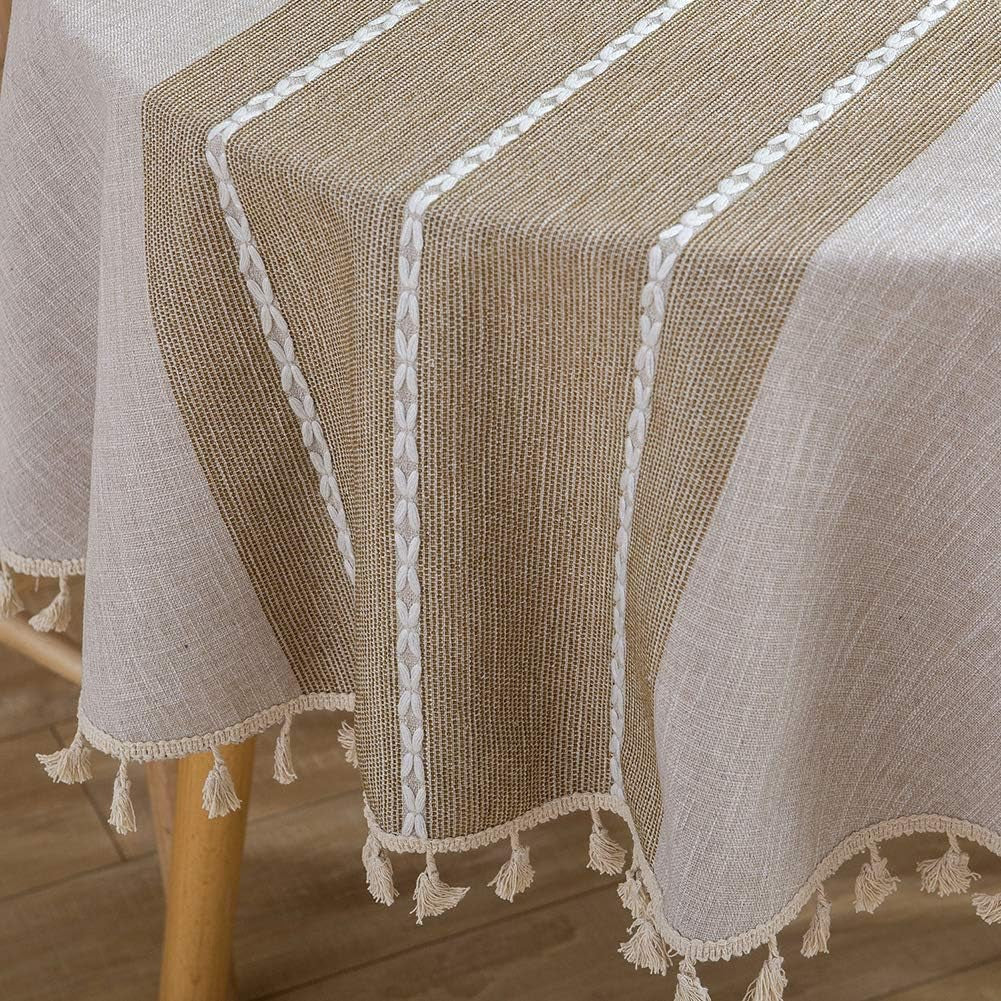 farmhouse-tablecloth-heavy-weight-stitching-tassel-cotton-linen-dust-proof-table-cloth-for-kitchen-dinning-tabletop-decoration-round-60-inch-linen