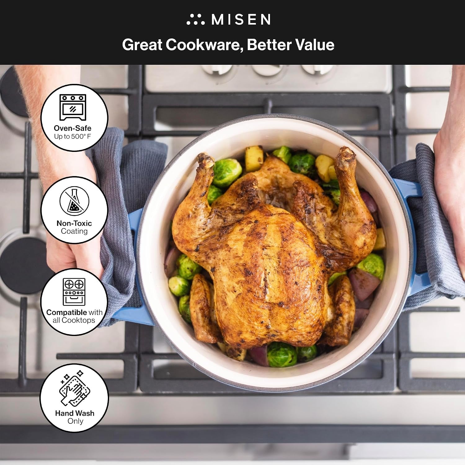 7-qt-enameled-cast-iron-dutch-oven-chip-resistant-enamel-coating-thick-iron-core-for-heat-retention-large-cooking-surface-oven-safe-induction-compatible-grill-and-silicone-lid-blue