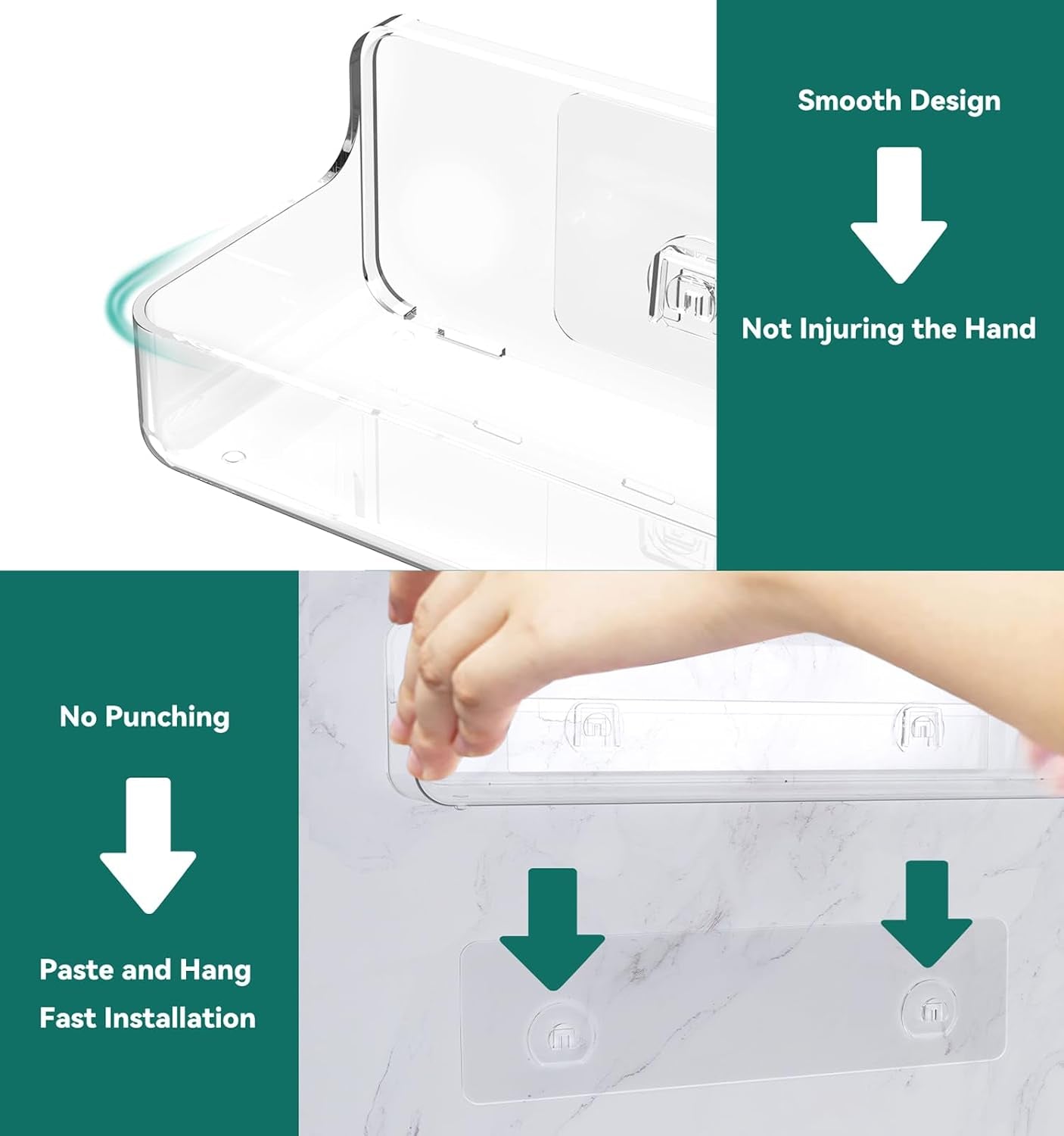 shower-shelves-adhesive-clear-acrylic-bathroom-caddy-organizer