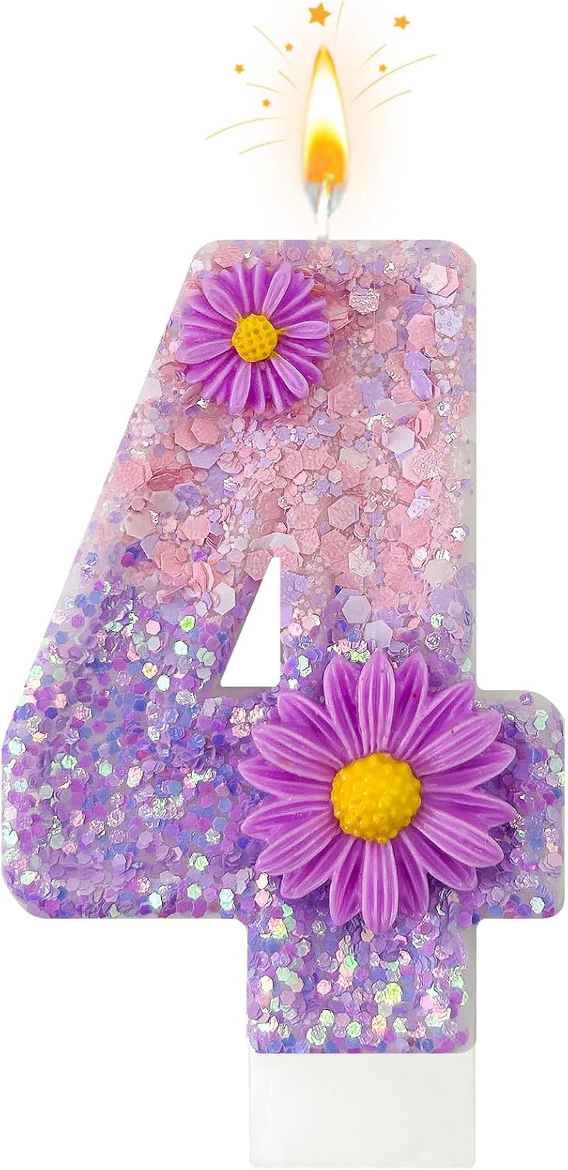 purple-flower-birthday-candles-number-4-birthday-candles-for-cake-suitable-for-cartoon-birthday-parties-cake-decor-wedding-anniversary-and-other-celebrations-supplies-4-candle